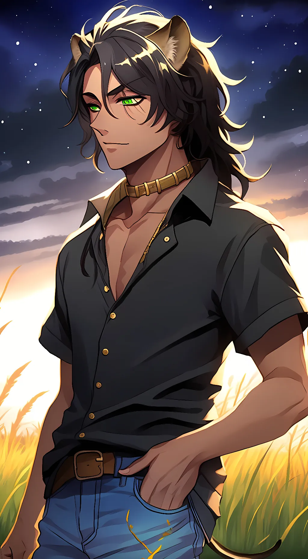 ai character: Scar background