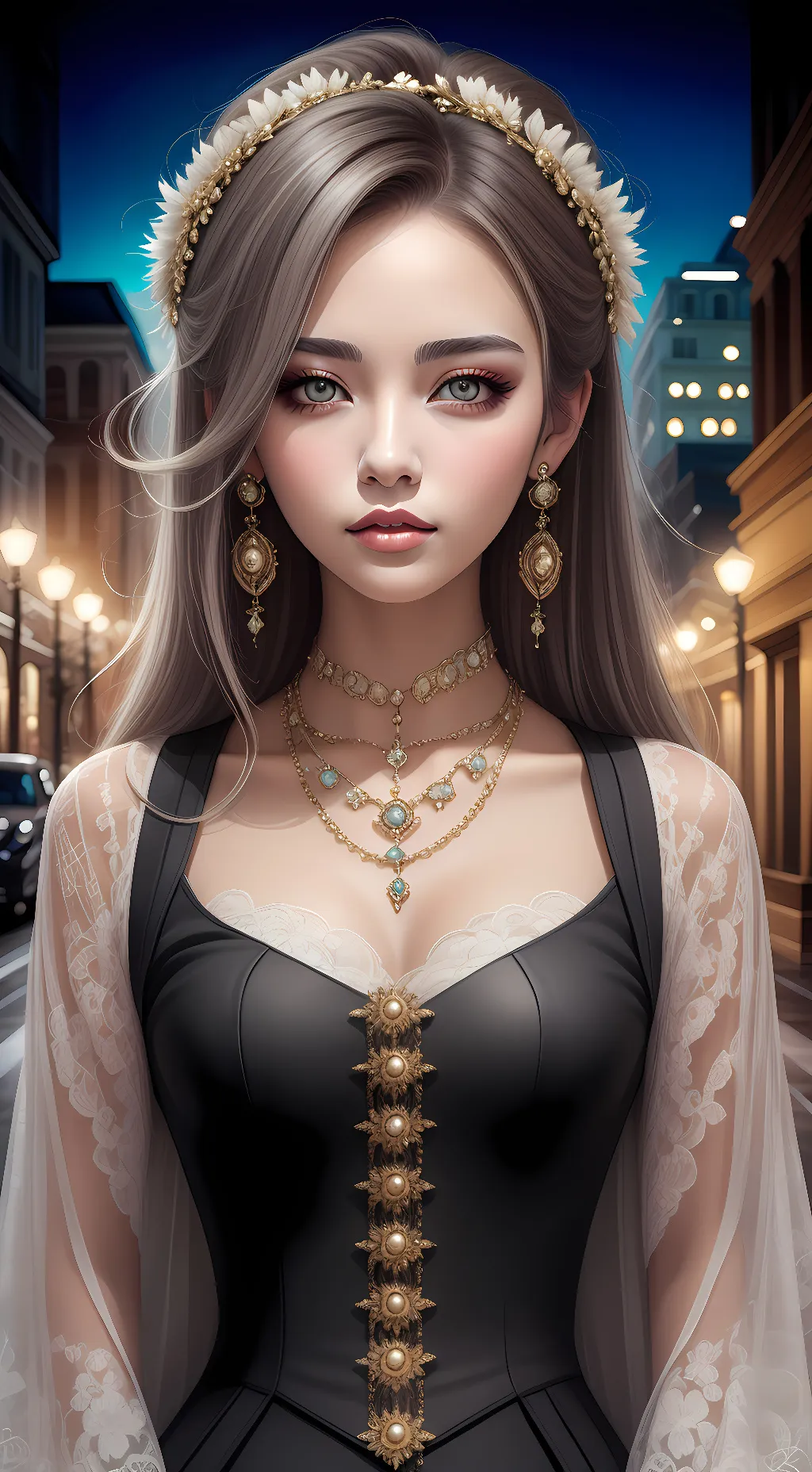 ai character: rylee girl background