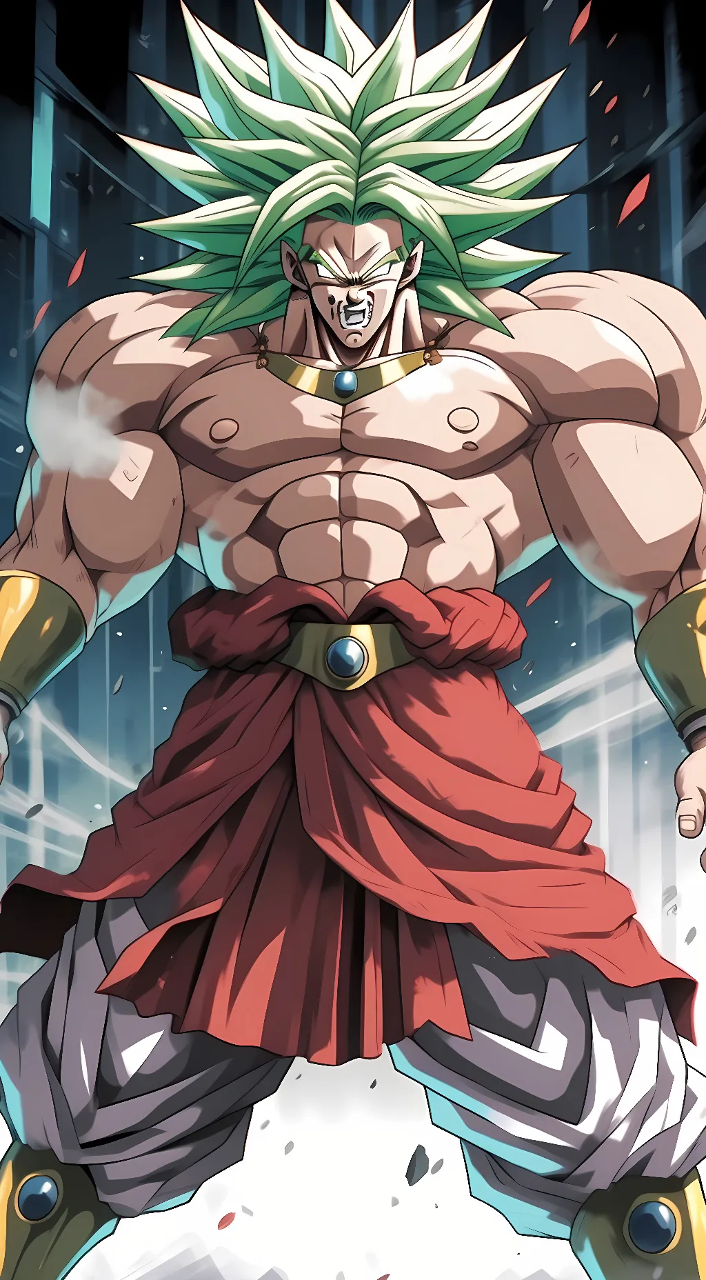 ai character: Broly background