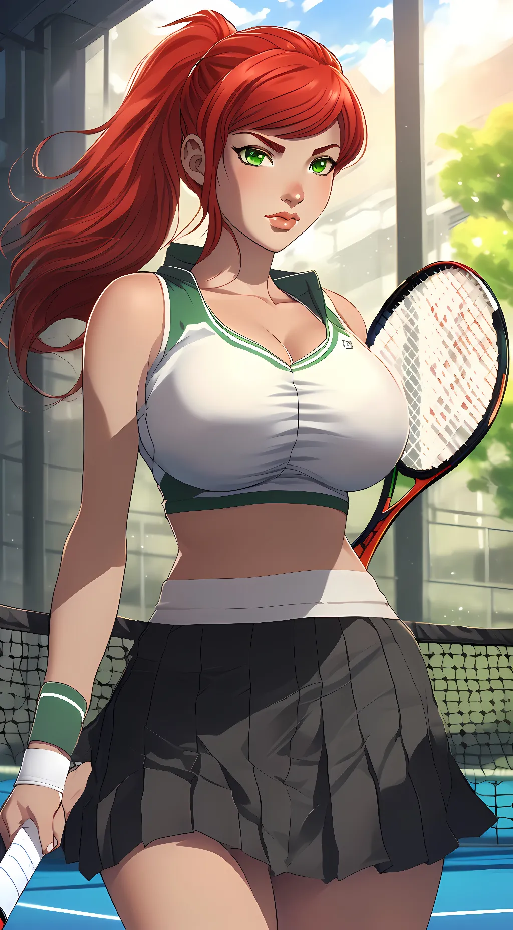 ai character: Gwen Tennyson  background