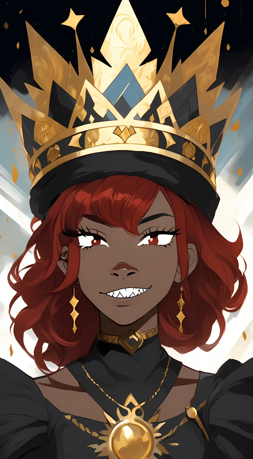 ai character: heket  background