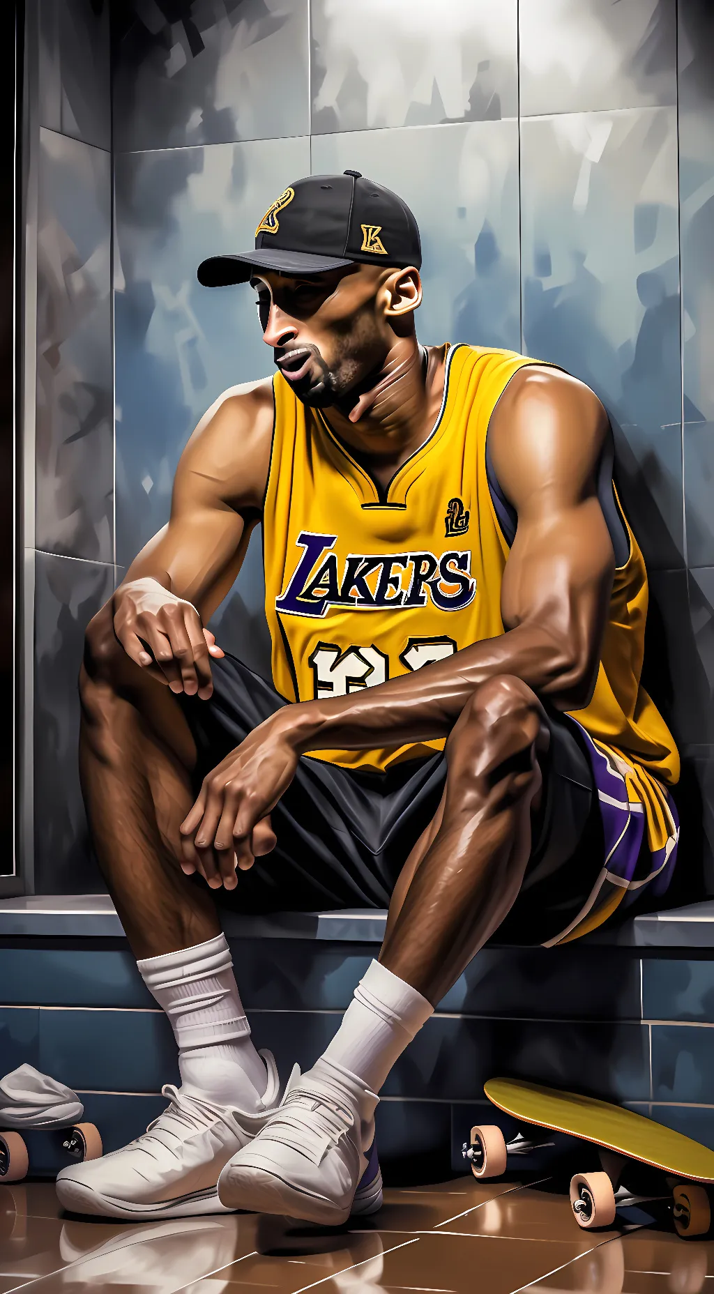 ai character: Kobe Bryant background