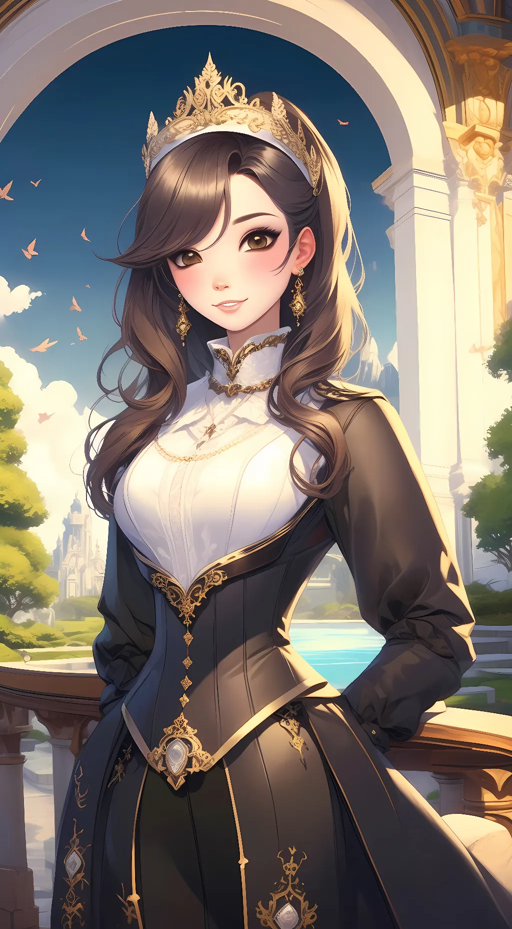 ai character: Rena background