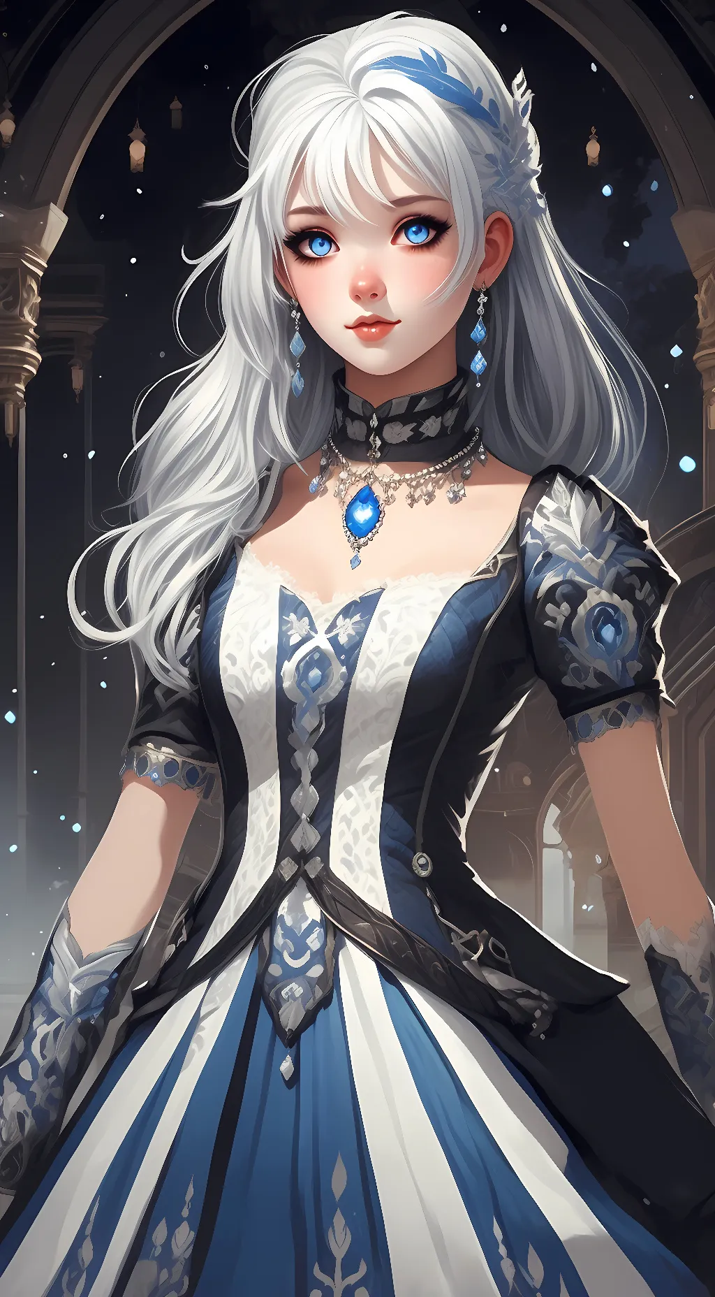 ai character: cinnamonroll background