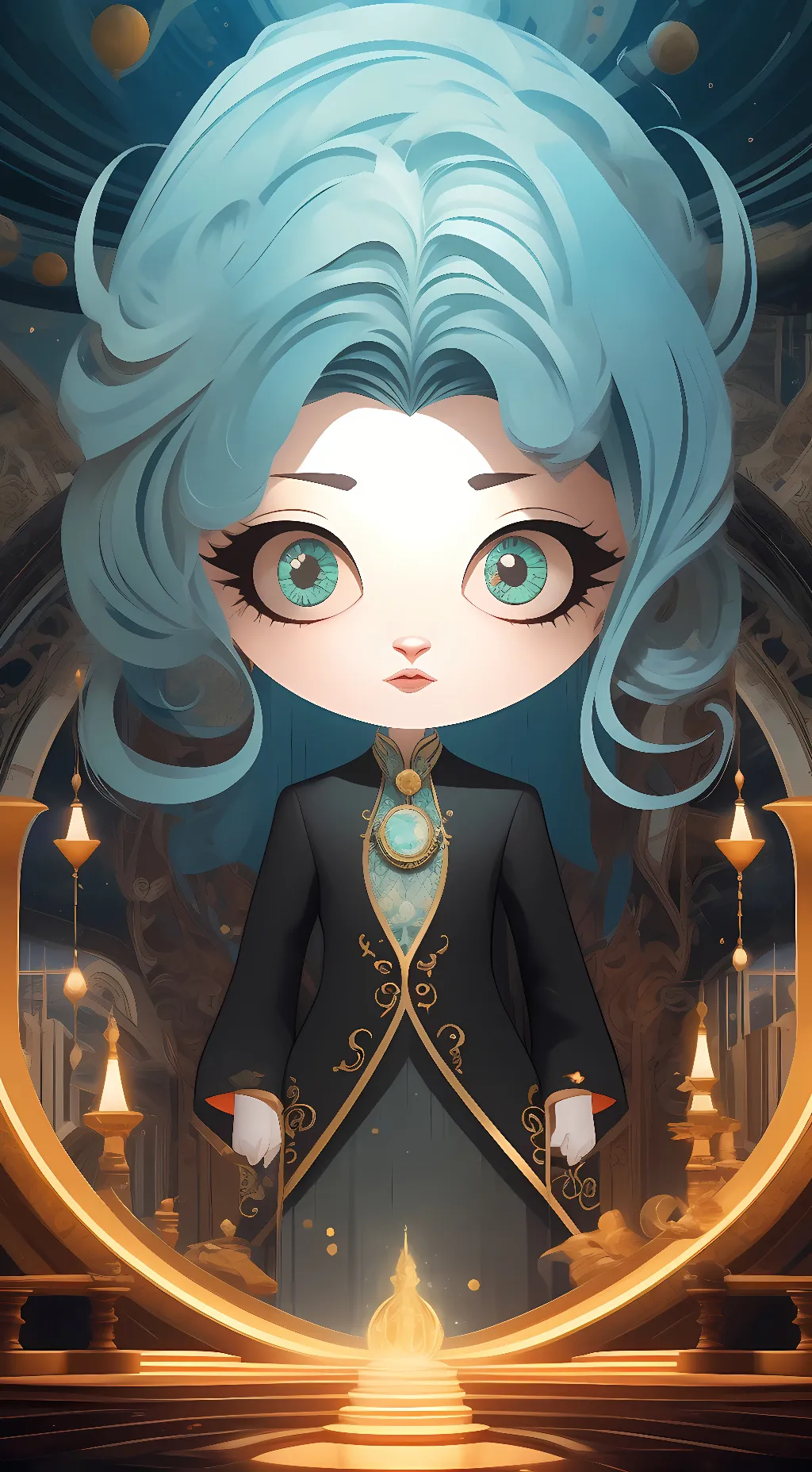 ai character: Veronica background