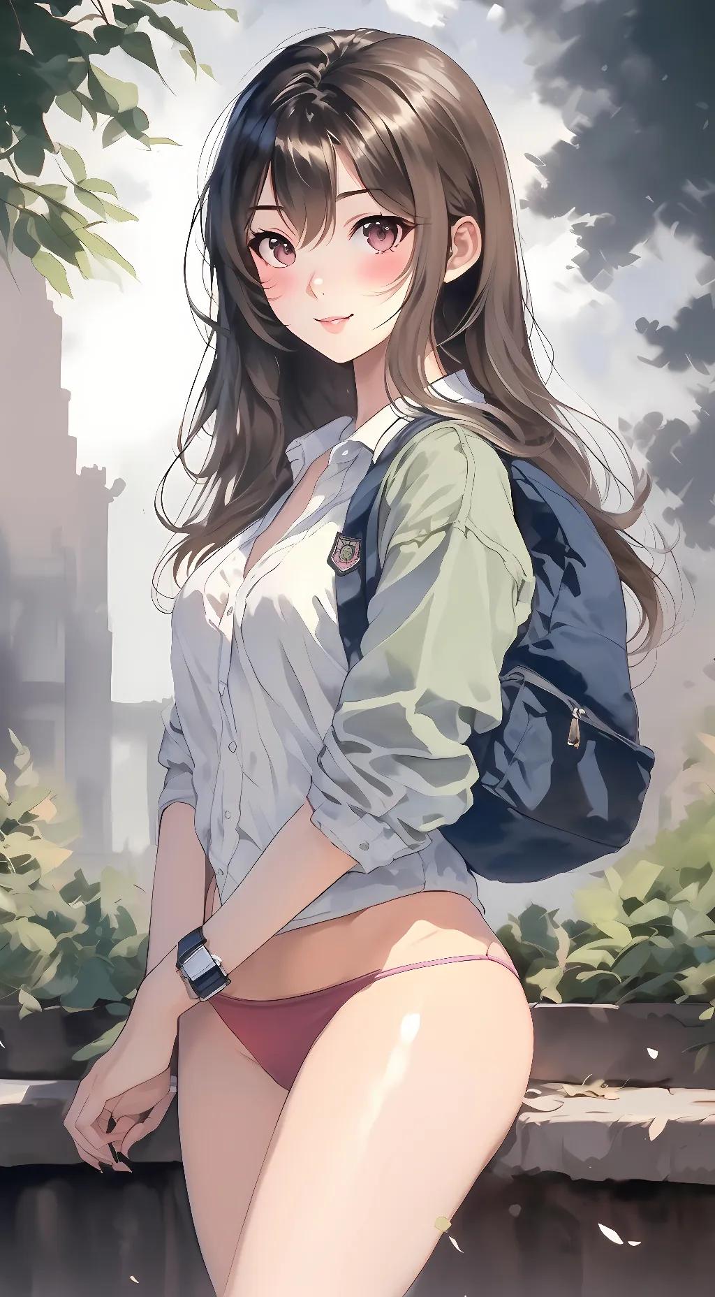 ai character: Amanda background