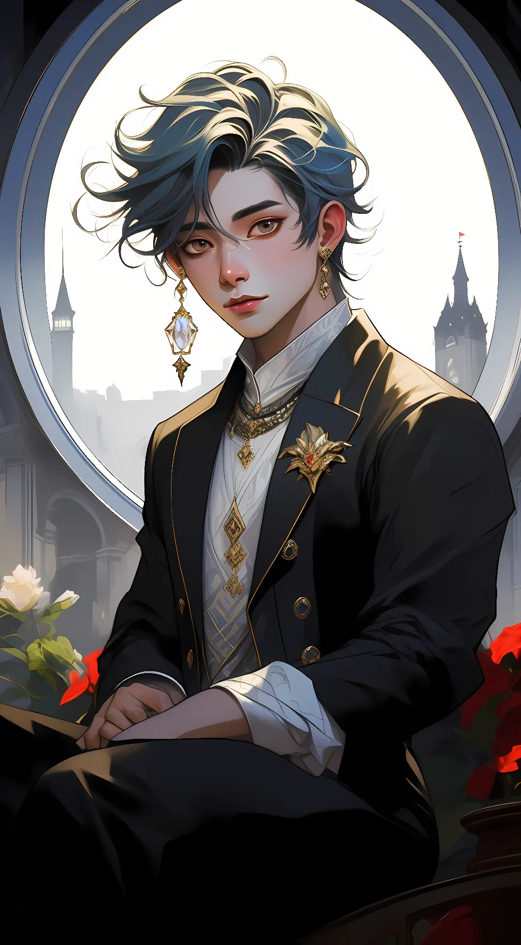 ai character: Alfred background