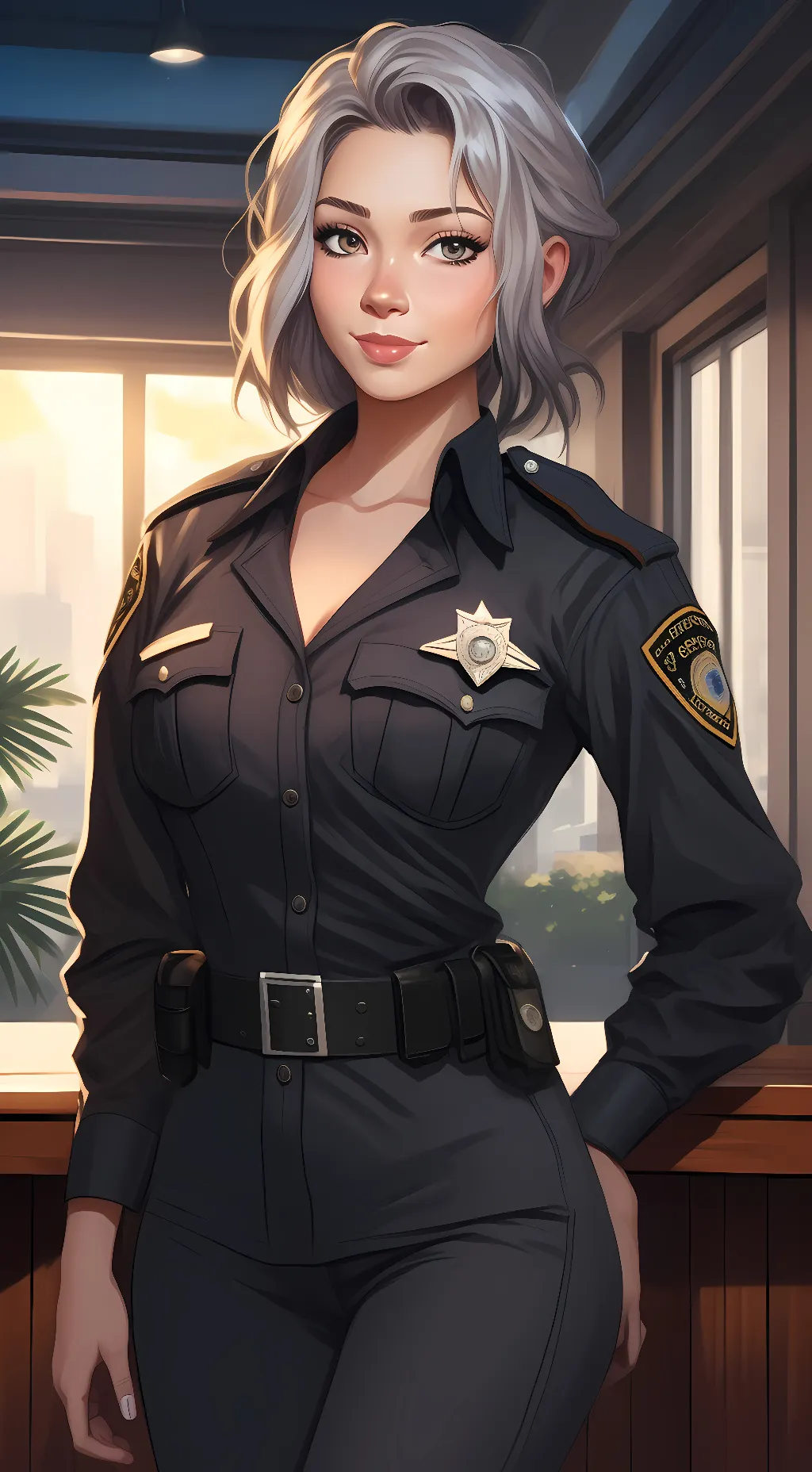 ai character: Susan  background