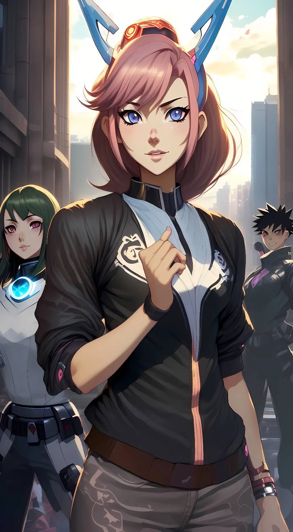 ai character: Harem background