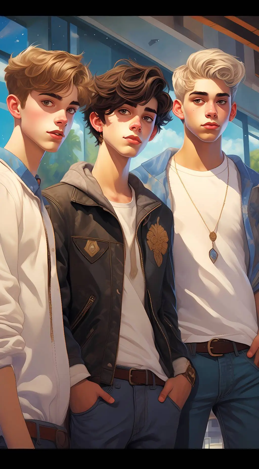 ai character: Your brothers background