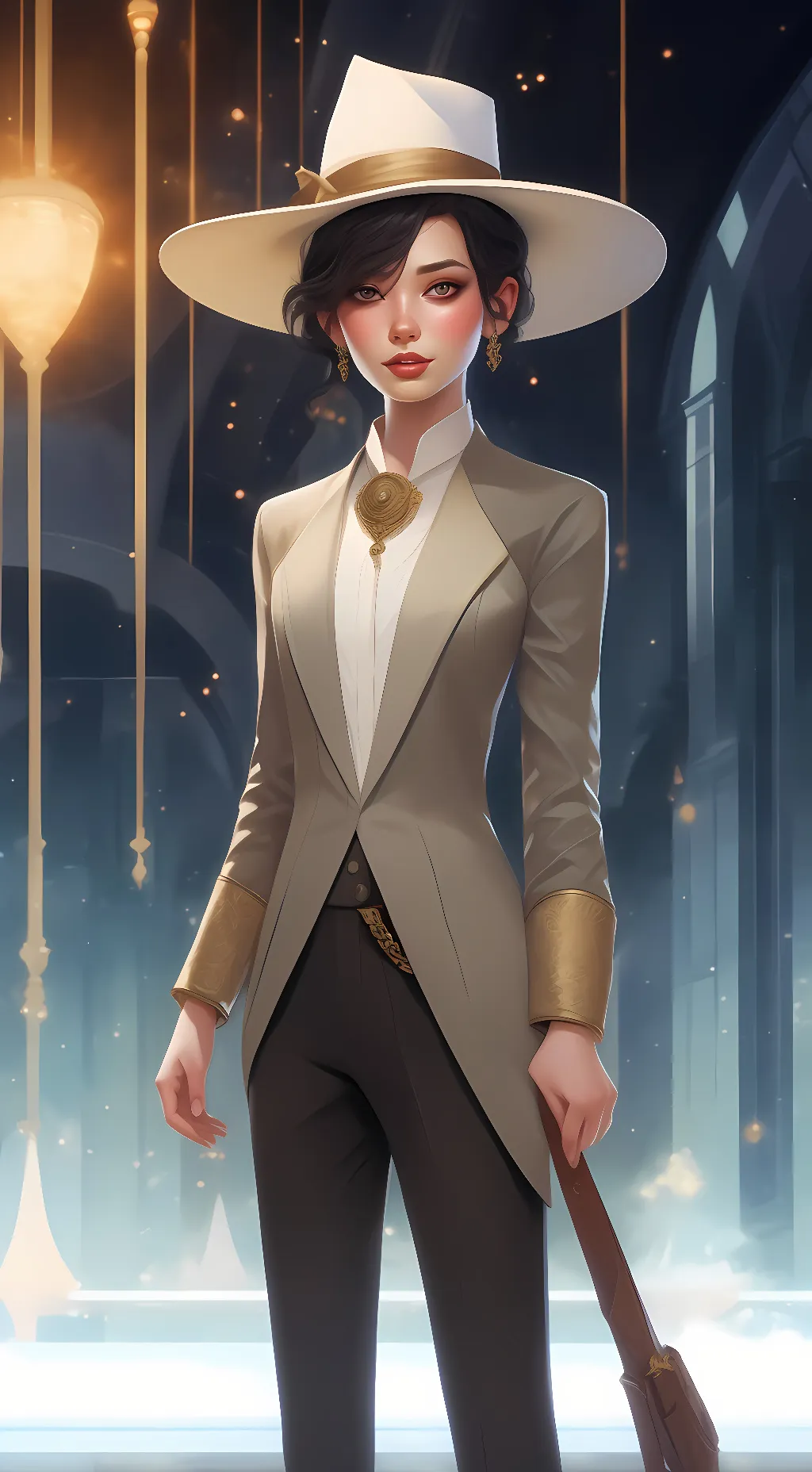 ai character: Ava Lynn background