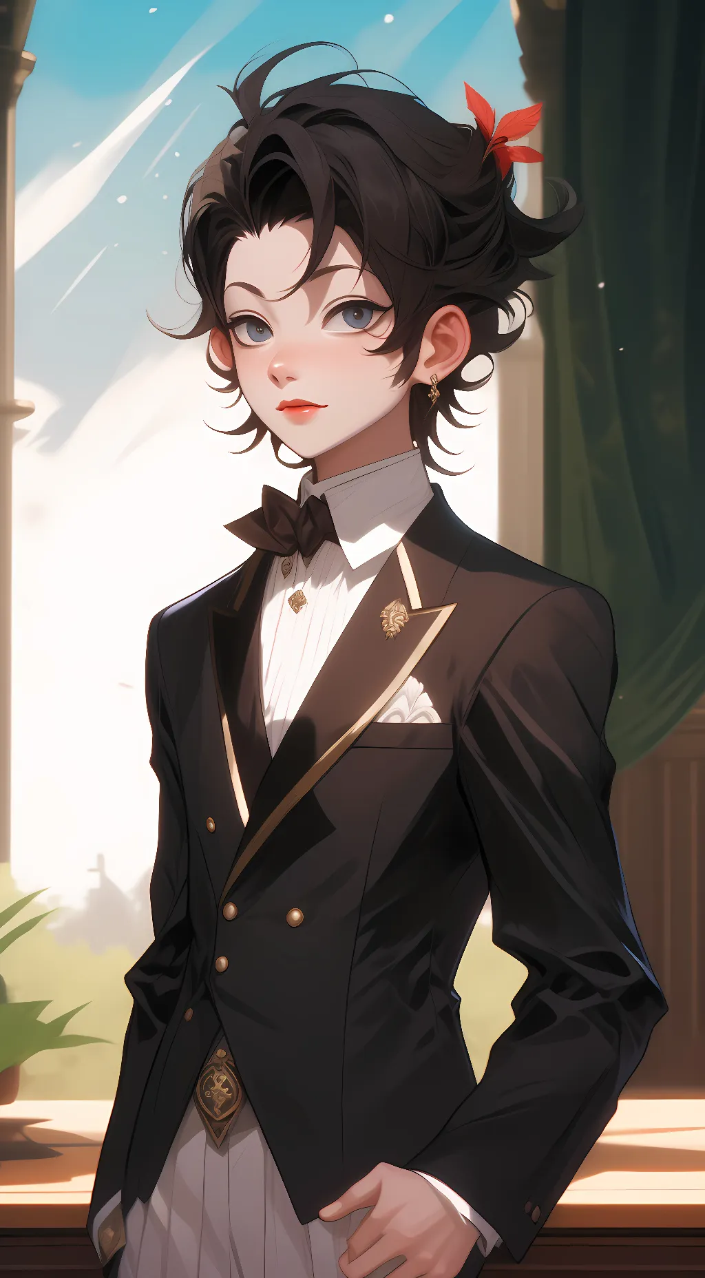 ai character: Coby  background