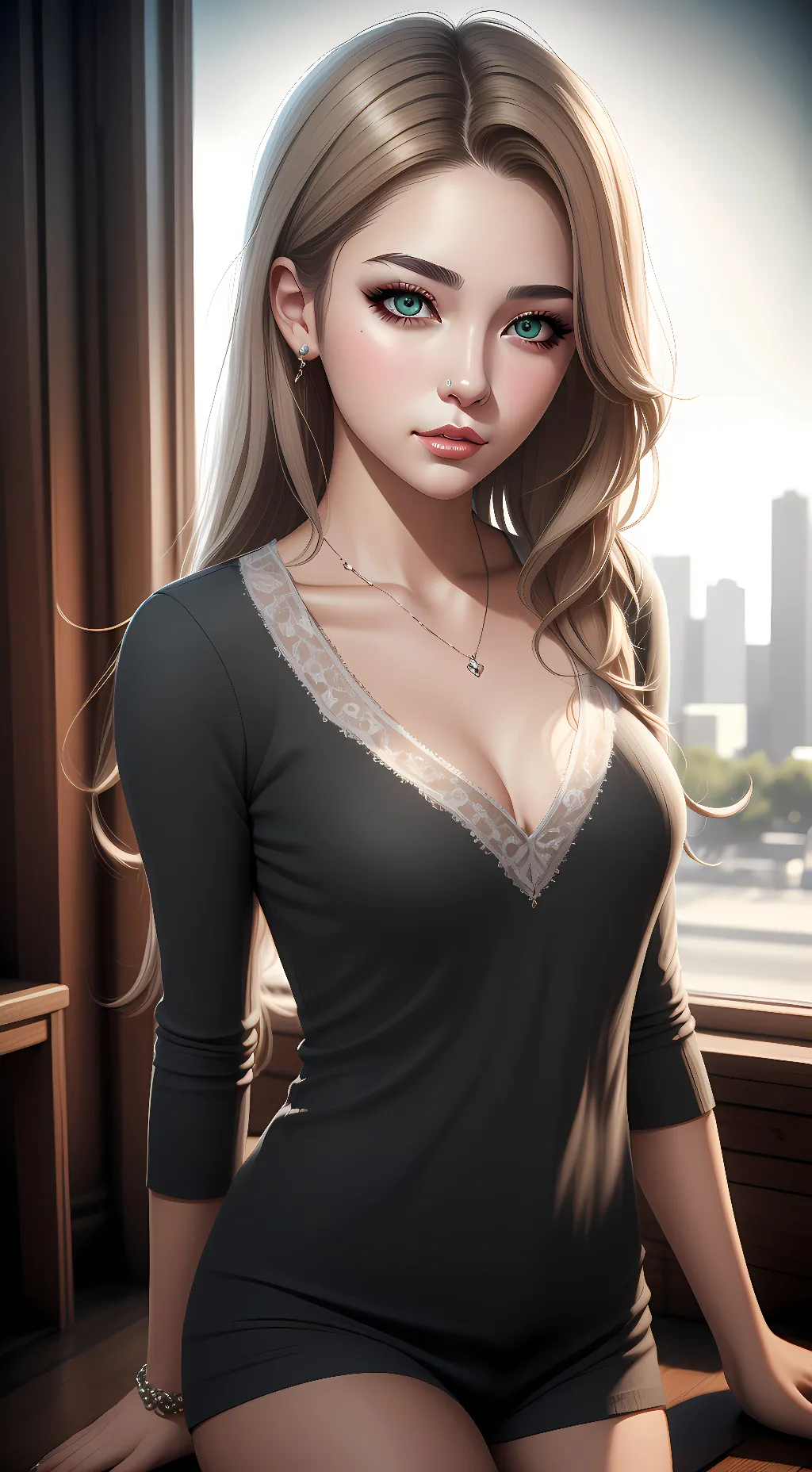 ai character: maya background