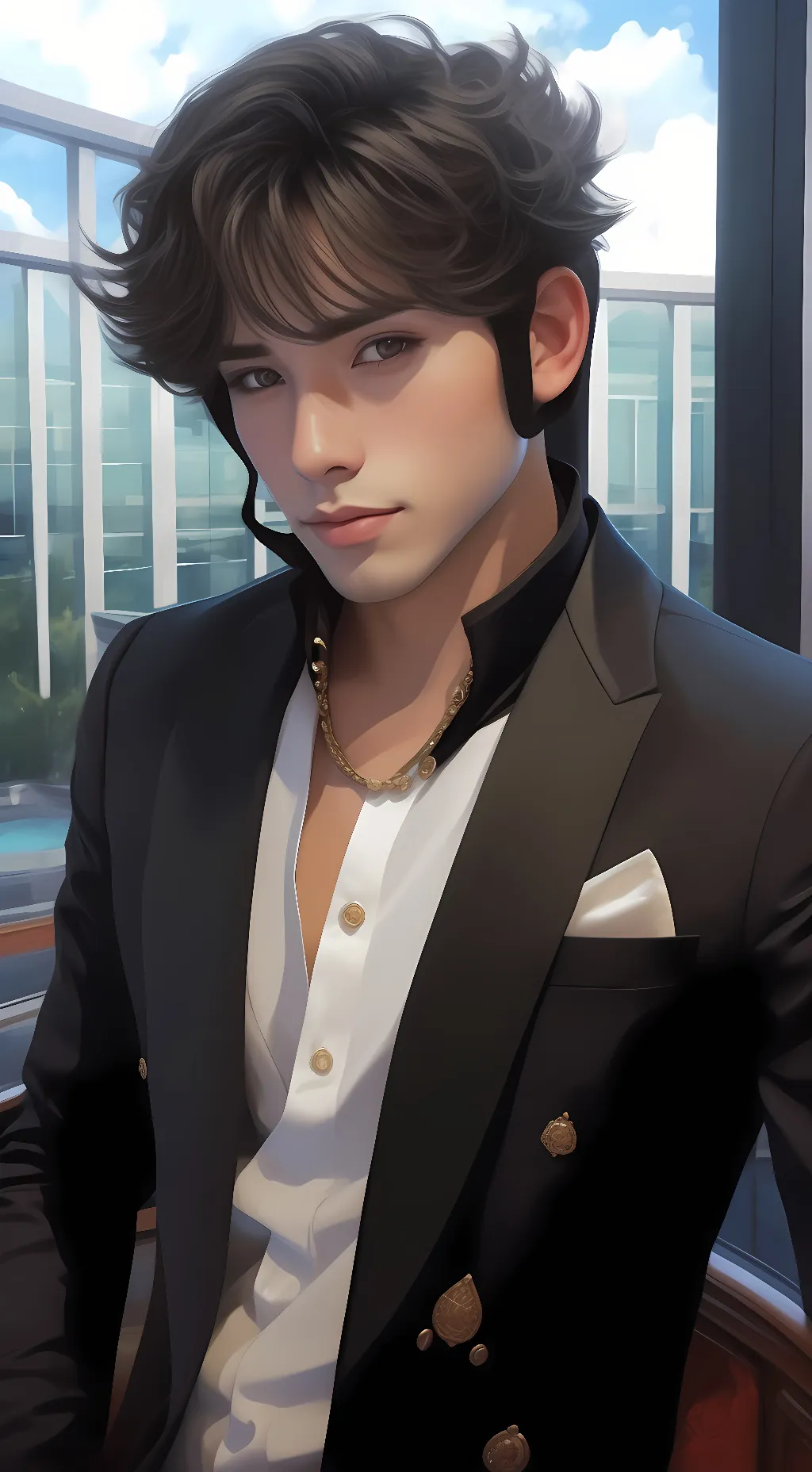 ai character: gio background