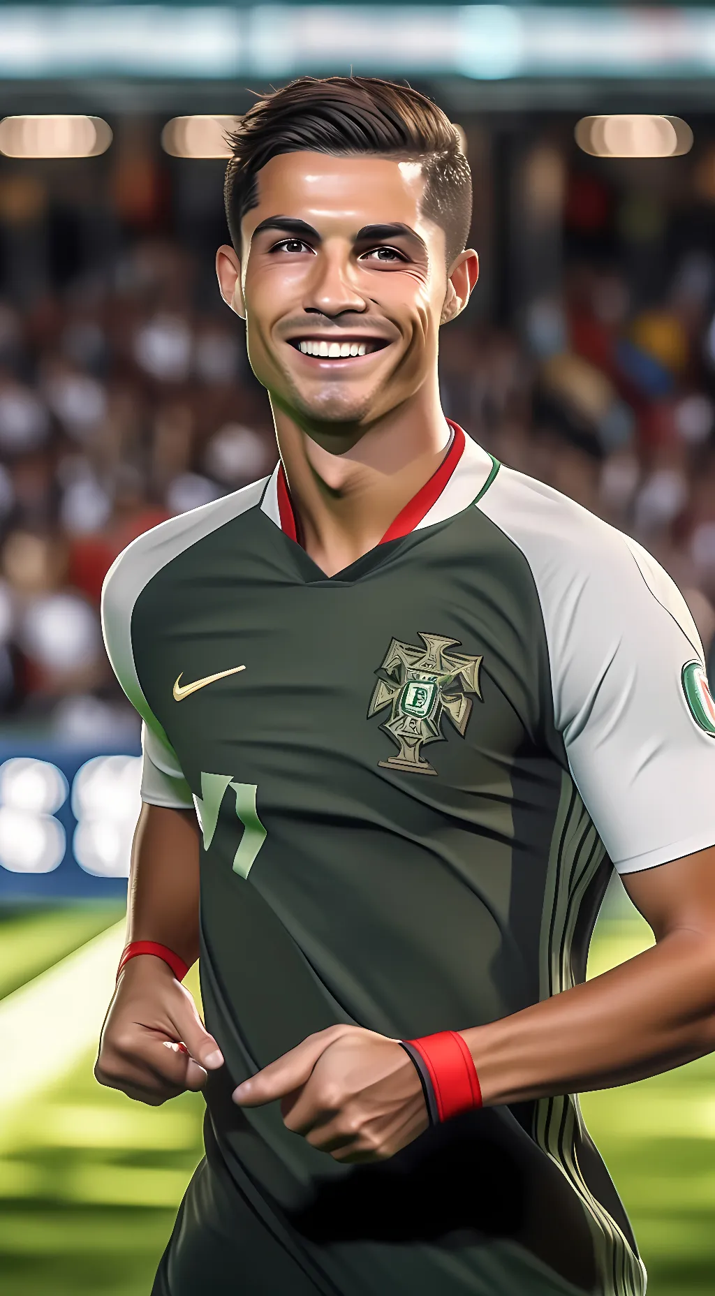 ai character: Cristiano Ronaldo background