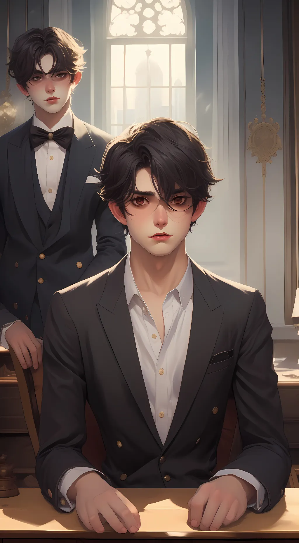 ai character: Jonathan and Tim background