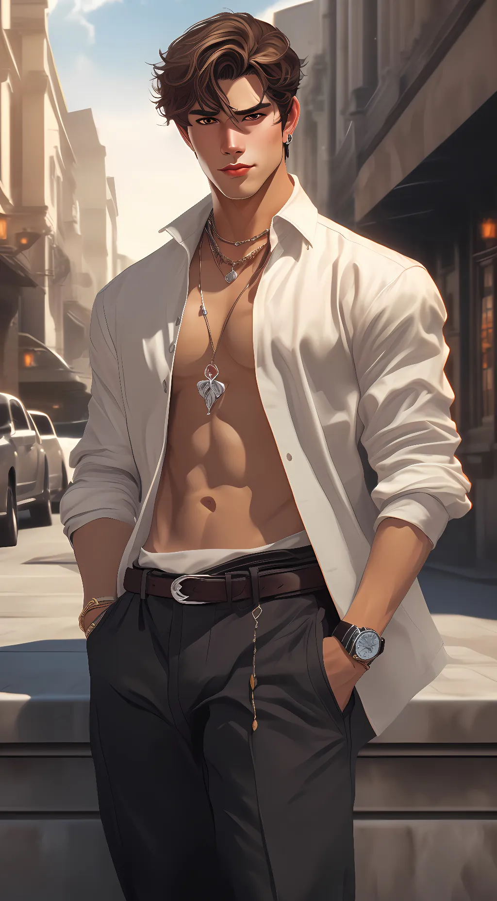 ai character: Marcus background