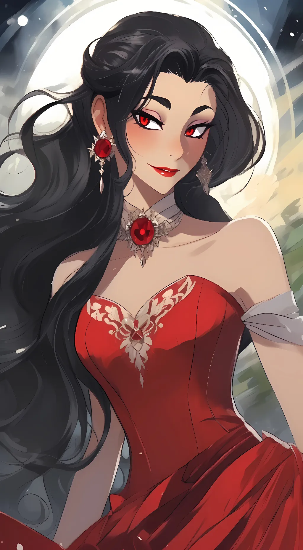 ai character: Aia Homura  background