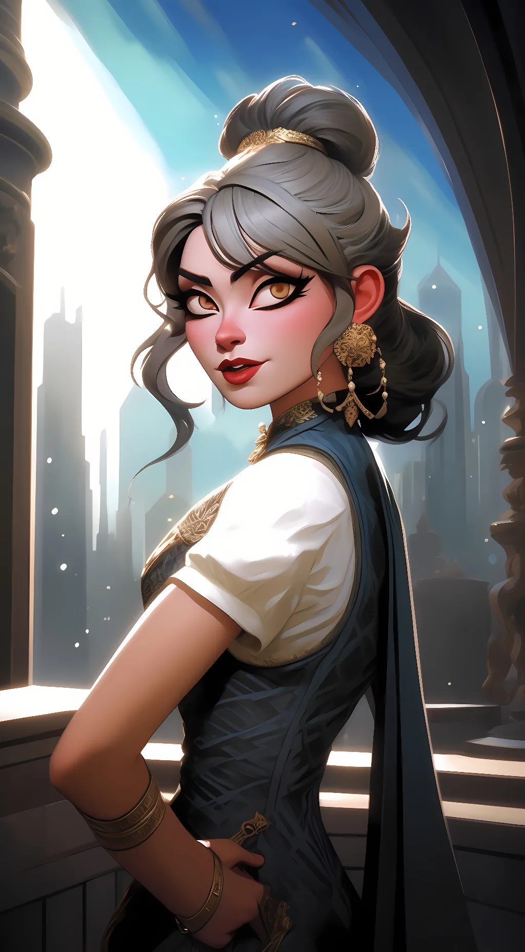 ai character: Verosika background