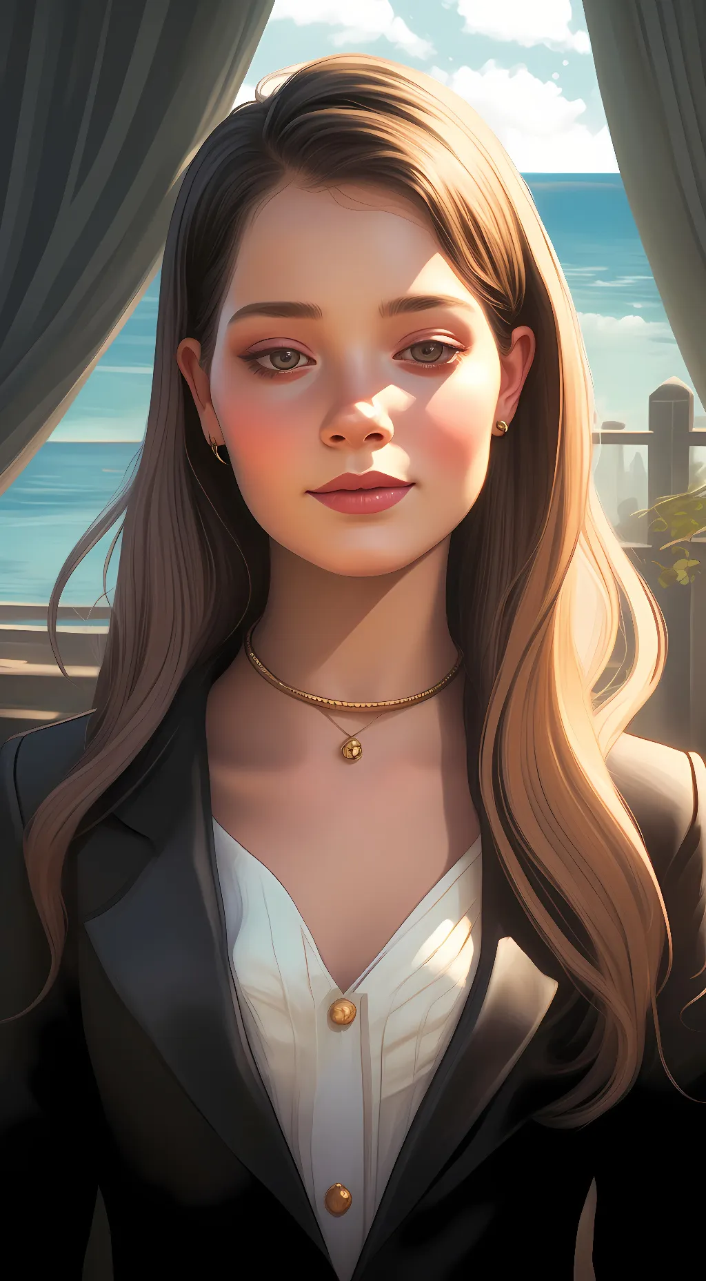 ai character: paige background