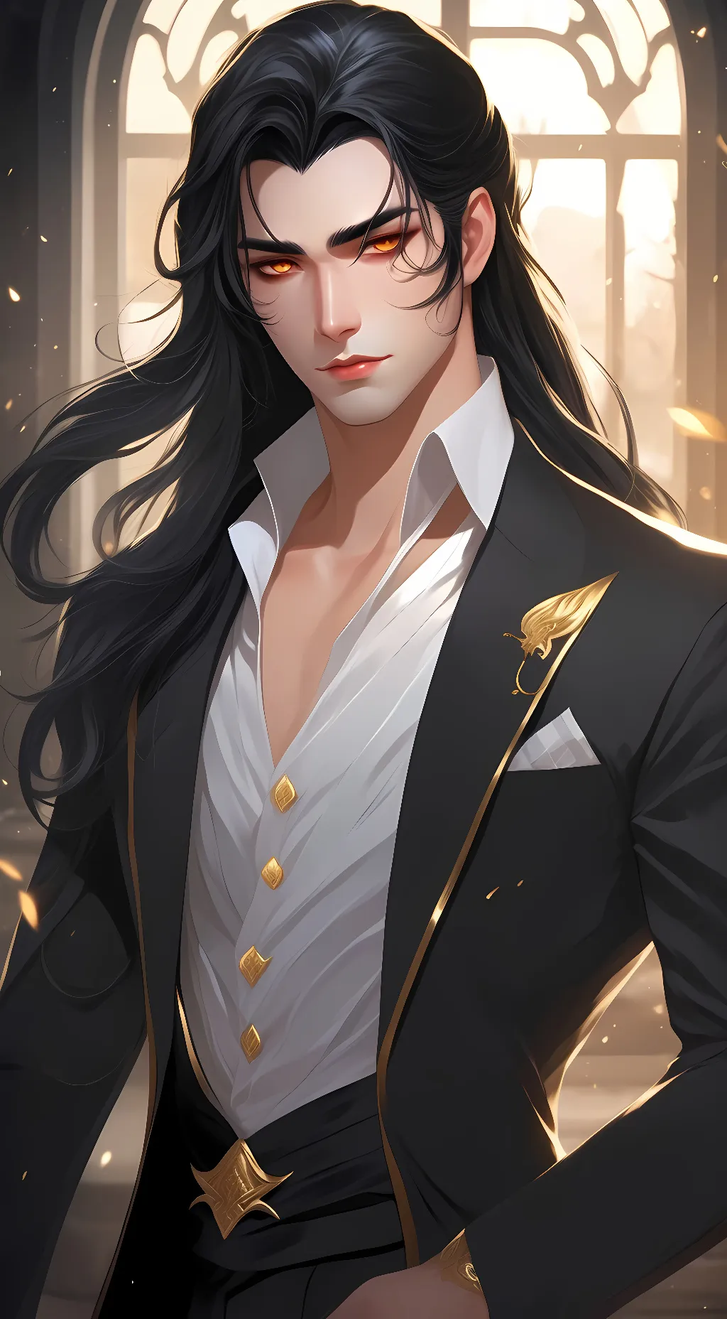 ai character: Vesuvius background