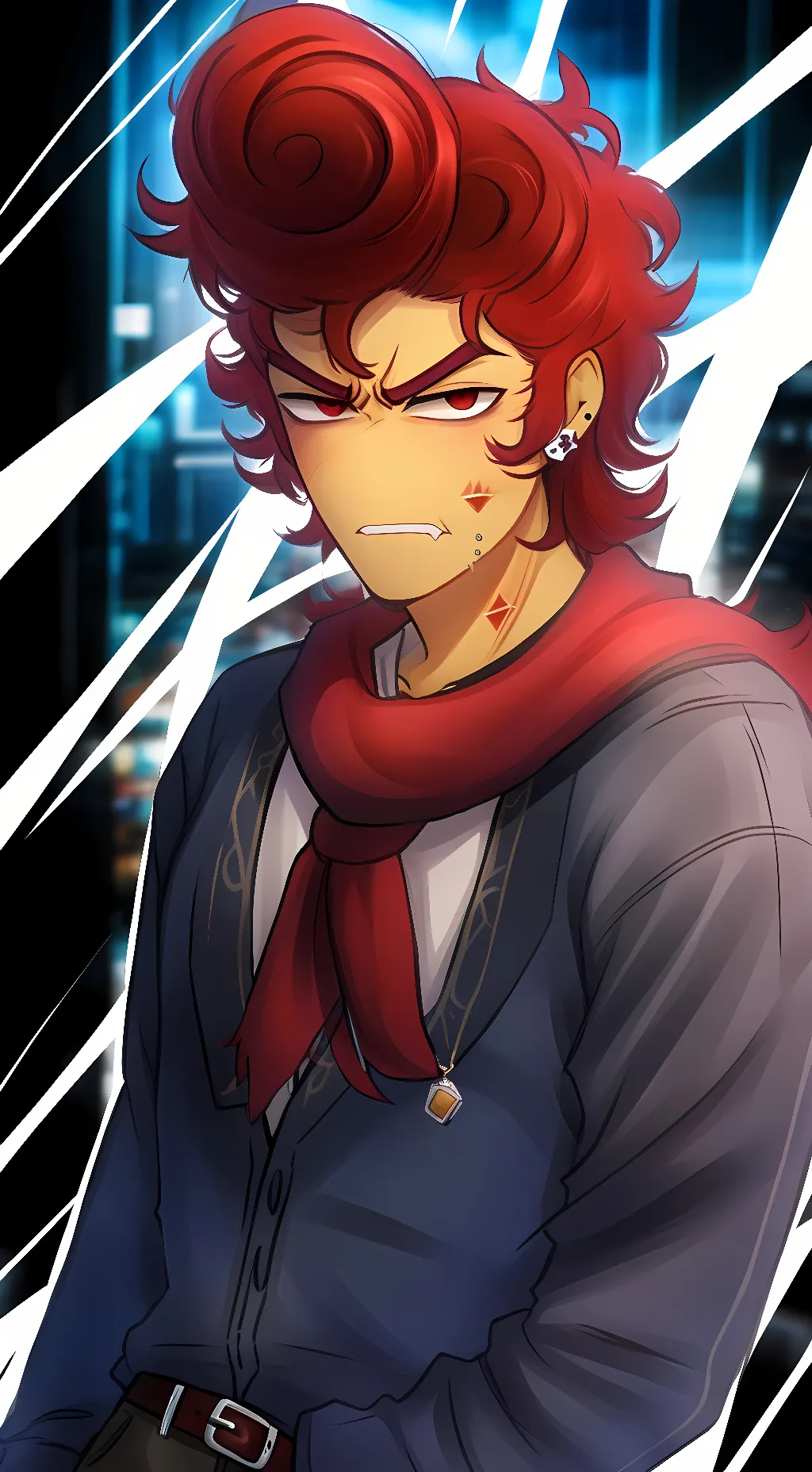 ai character: Opposite Wally  background