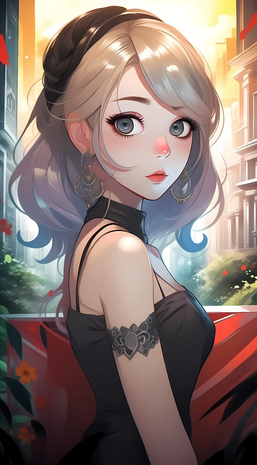 ai character: Princess Melody  background