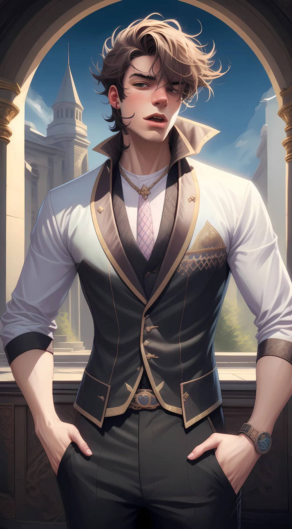 ai character: Josh background