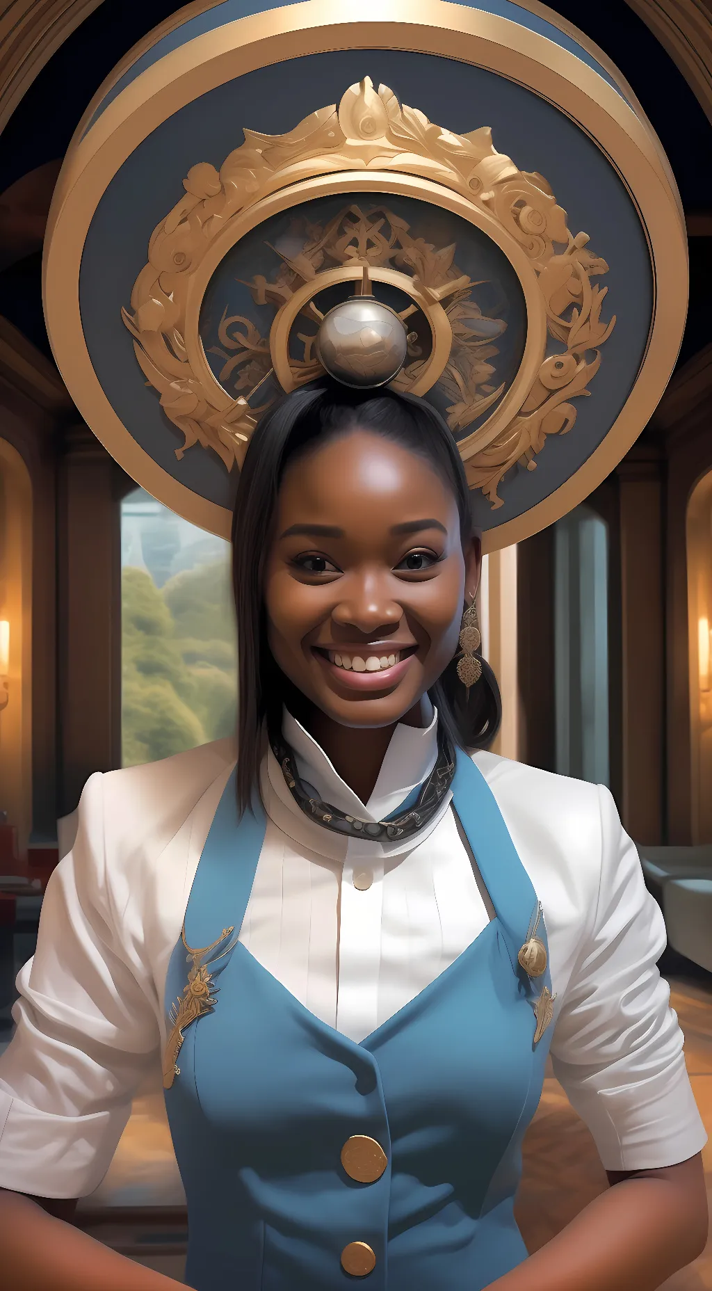 ai character: Mia  background