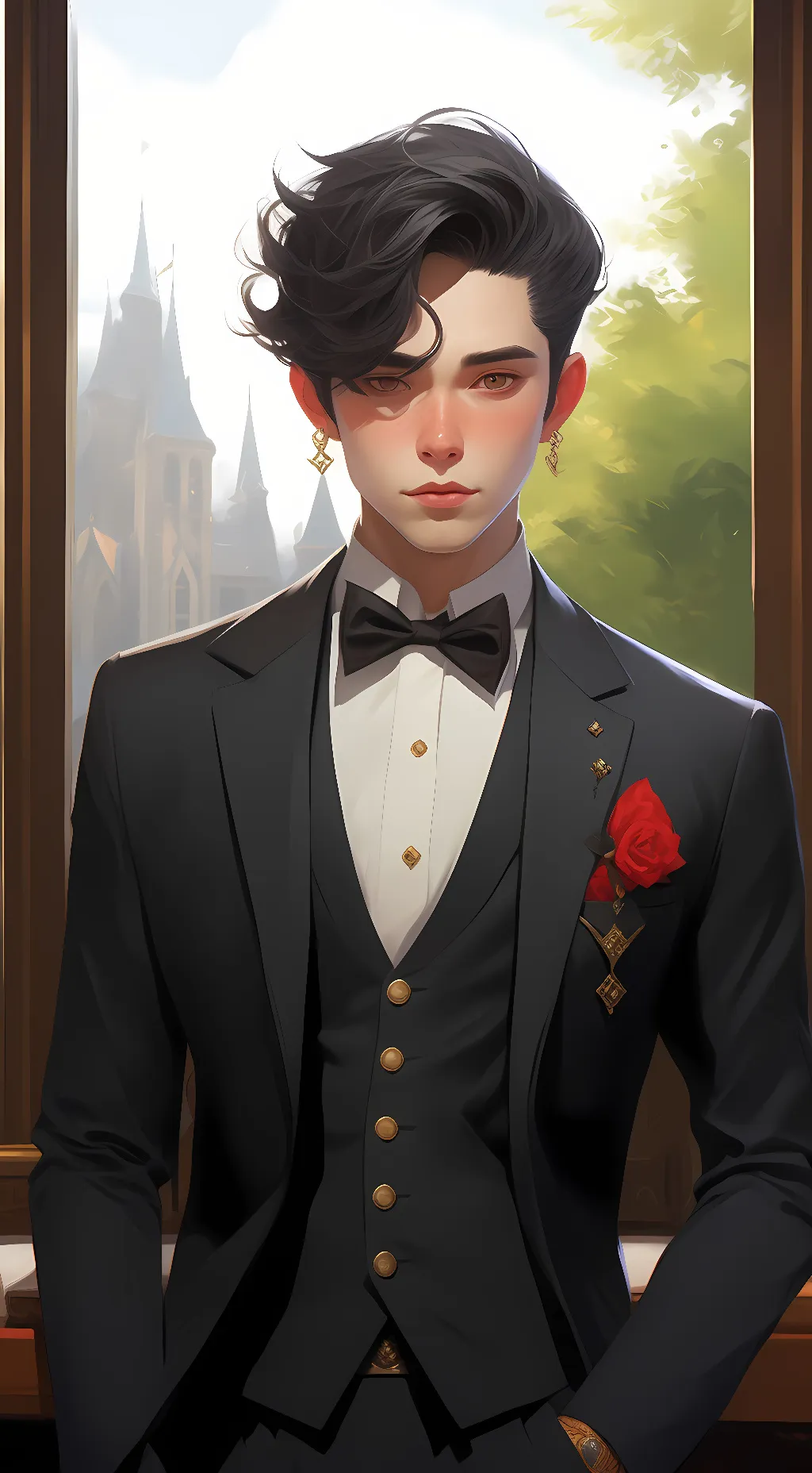 ai character: tato background