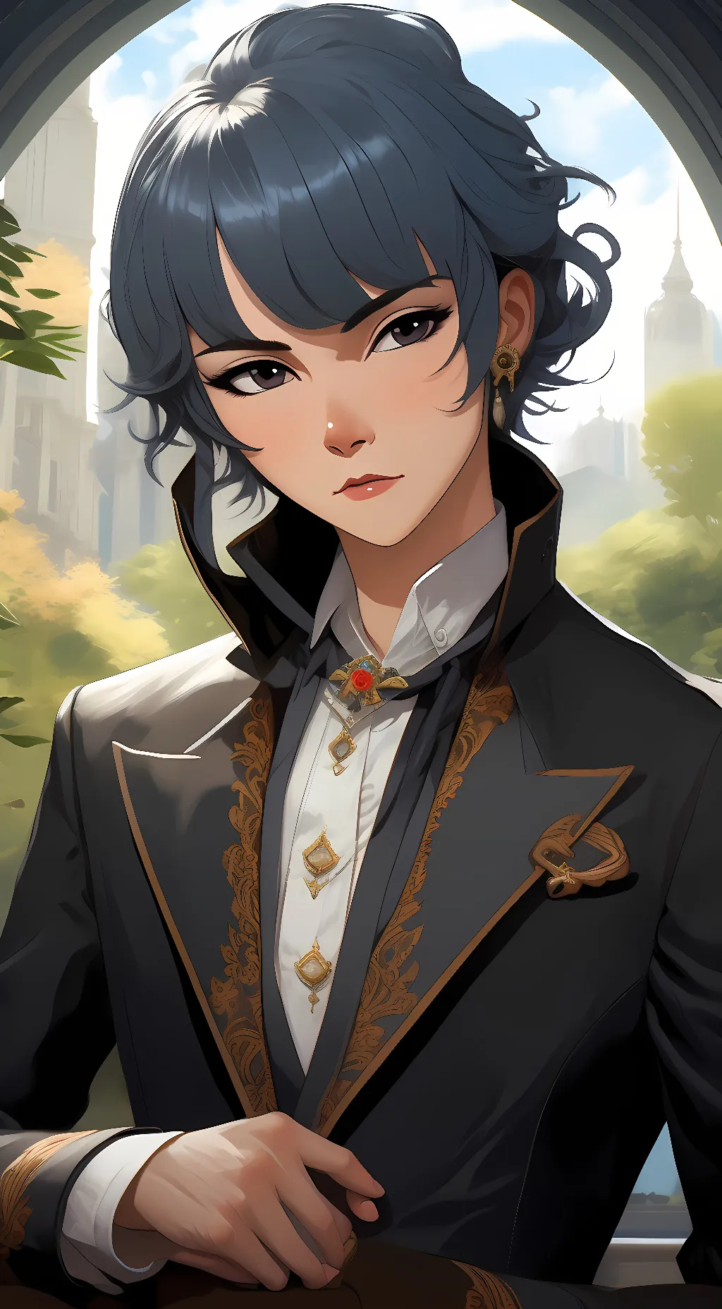 ai character: Soi Fon background