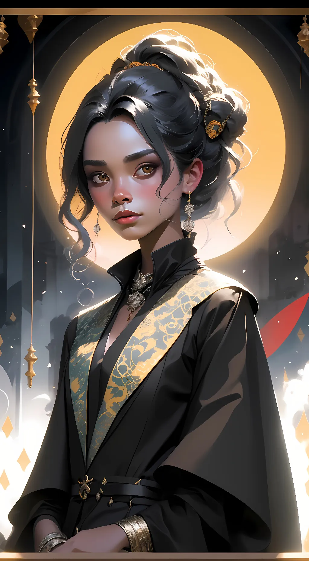 ai character: Kc background