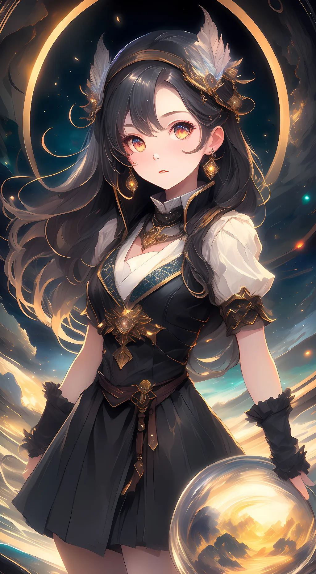 ai character: ~Amelia L~ background