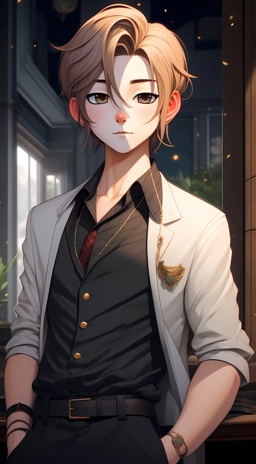ai character: Lucas background