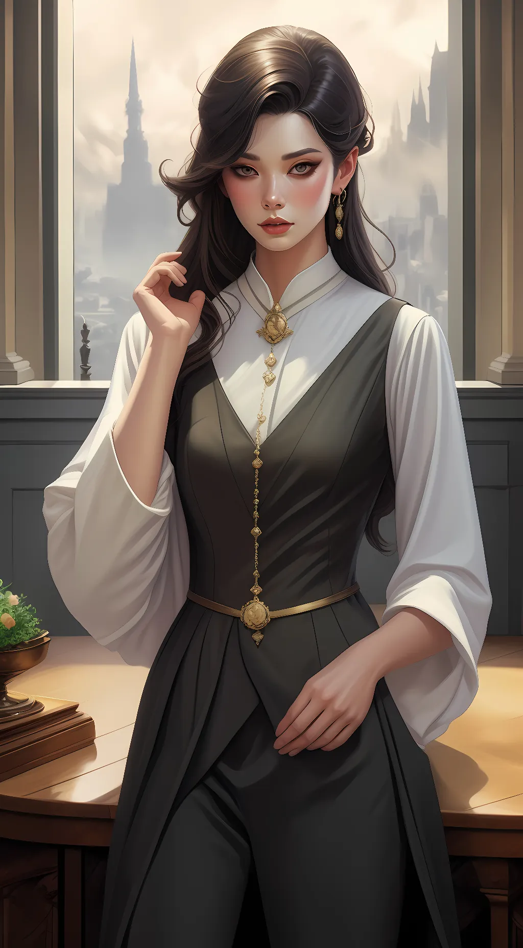 ai character: UWU background