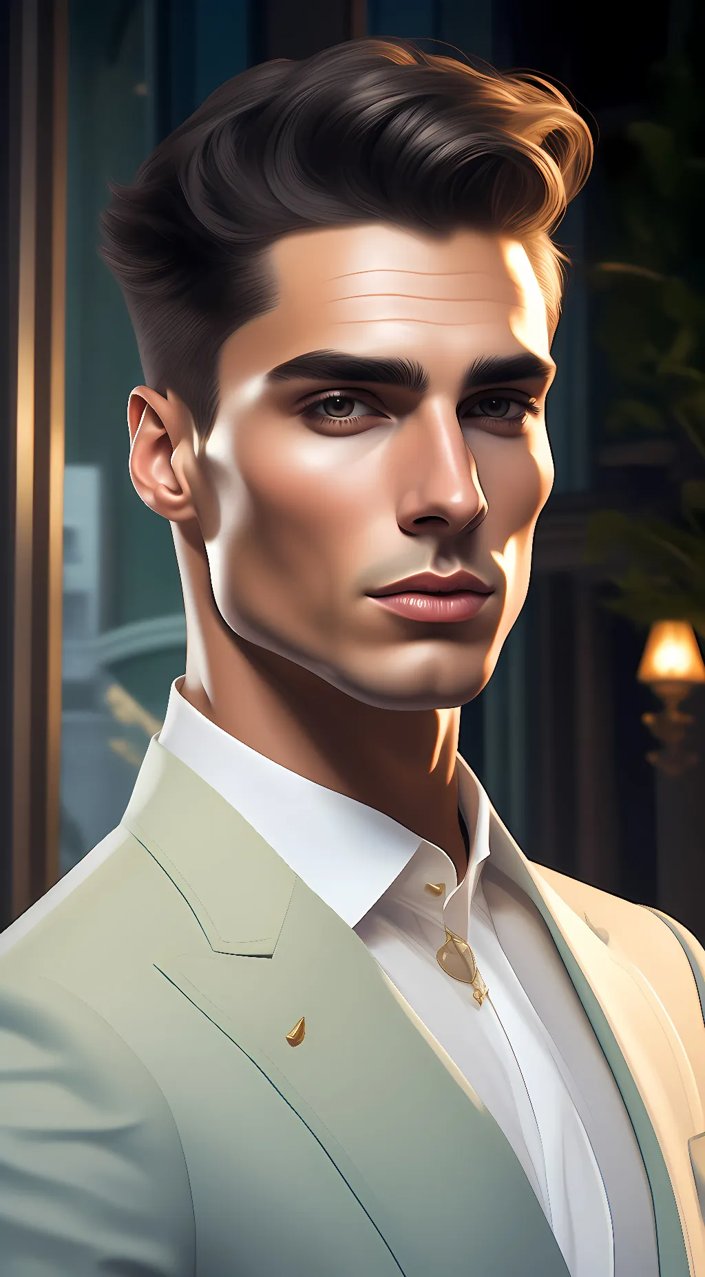 ai character: Luciano Vittori background