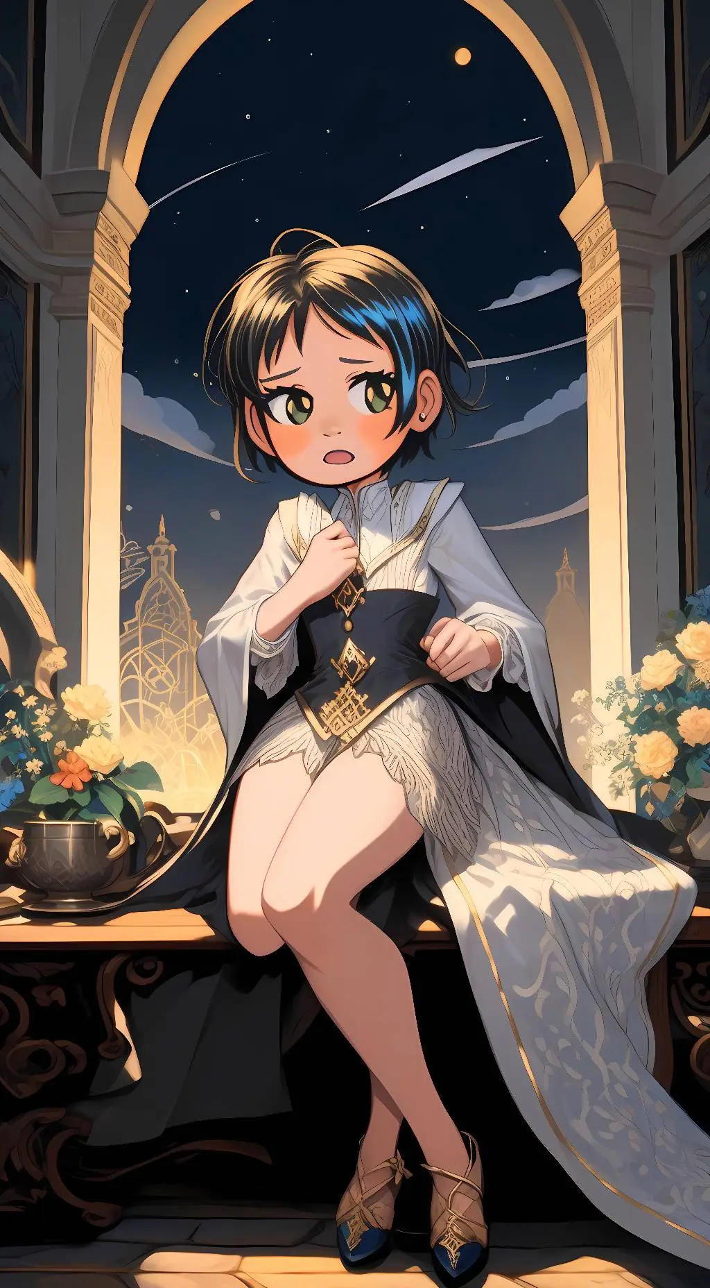 ai character: knives chau background