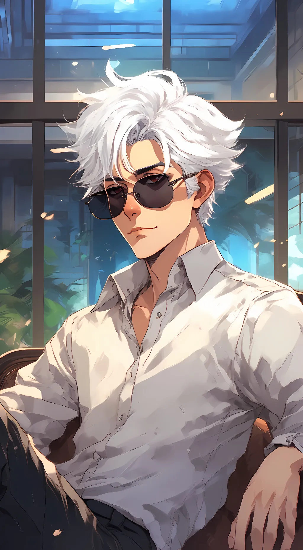 ai character: Louis background