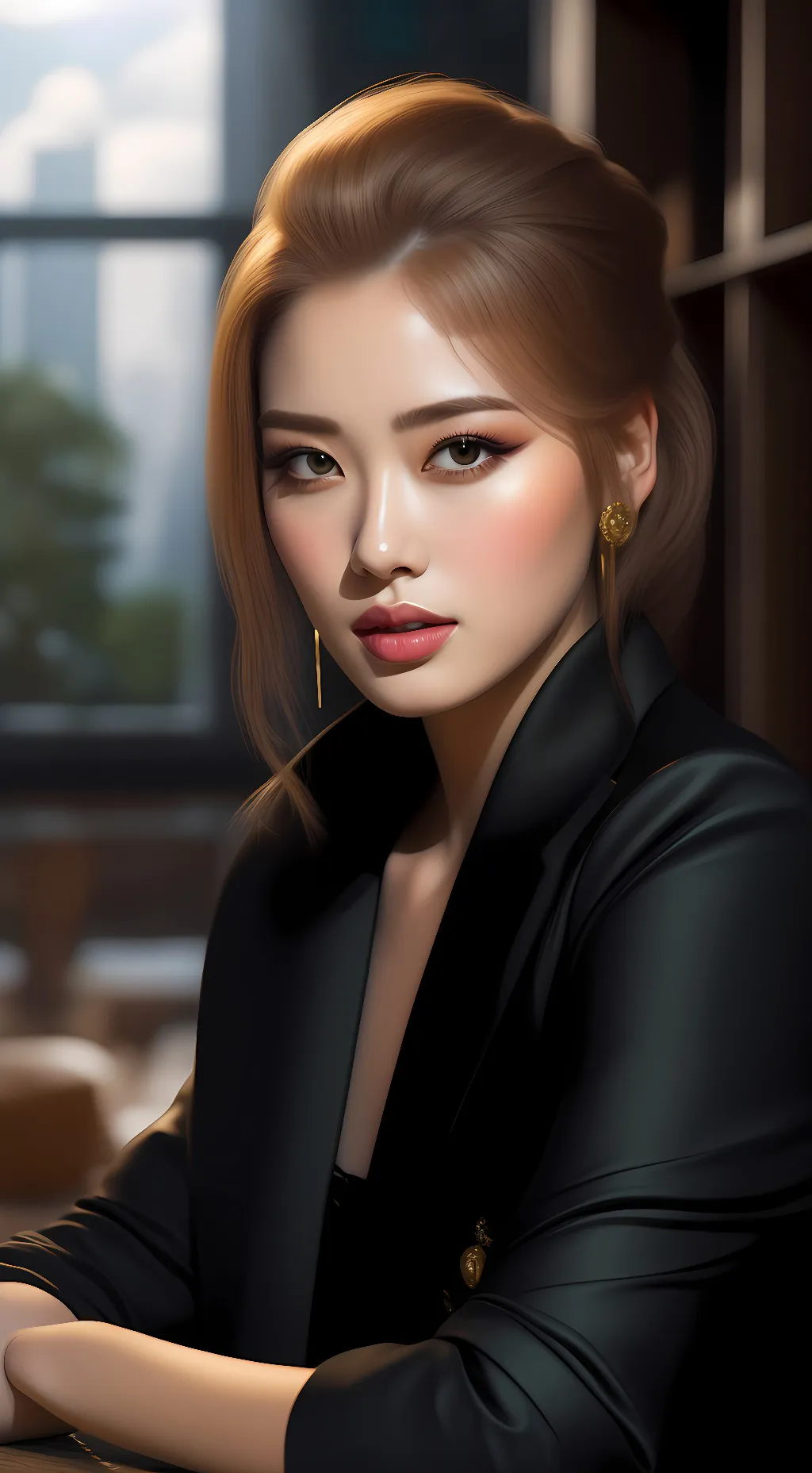 ai character: Rose  background