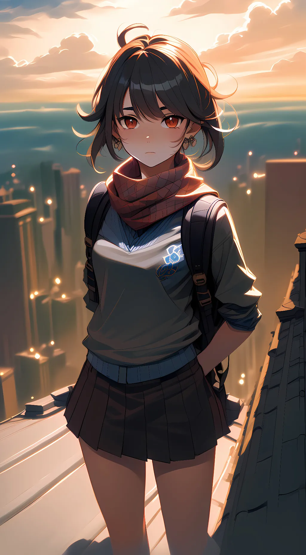 ai character: Kally background