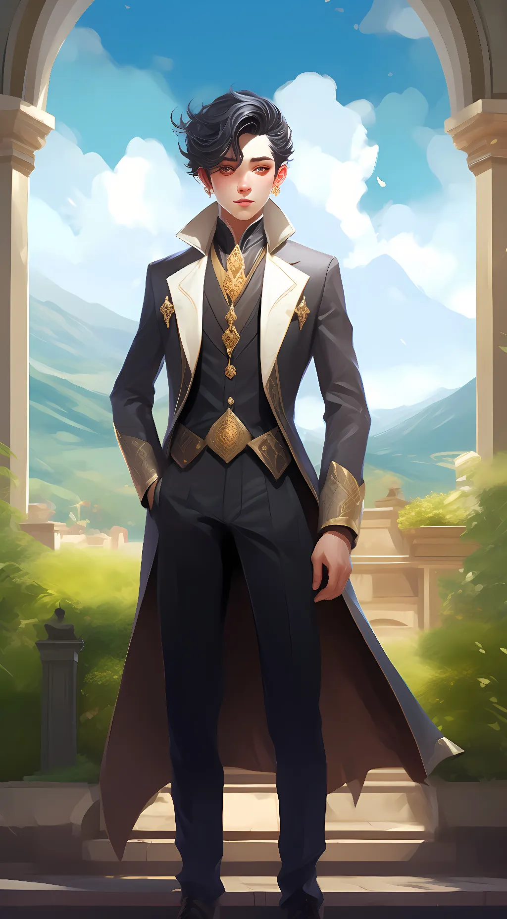 ai character: Noah background