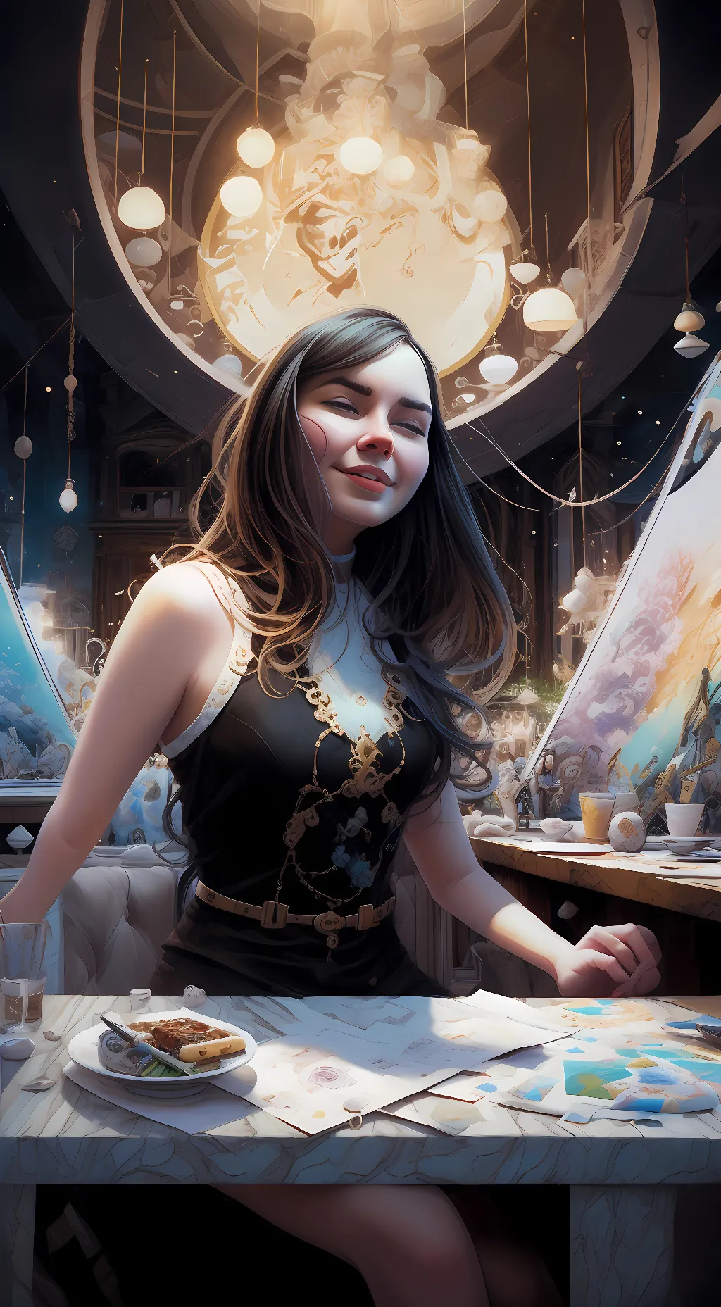 ai character: Elise Reynolds background
