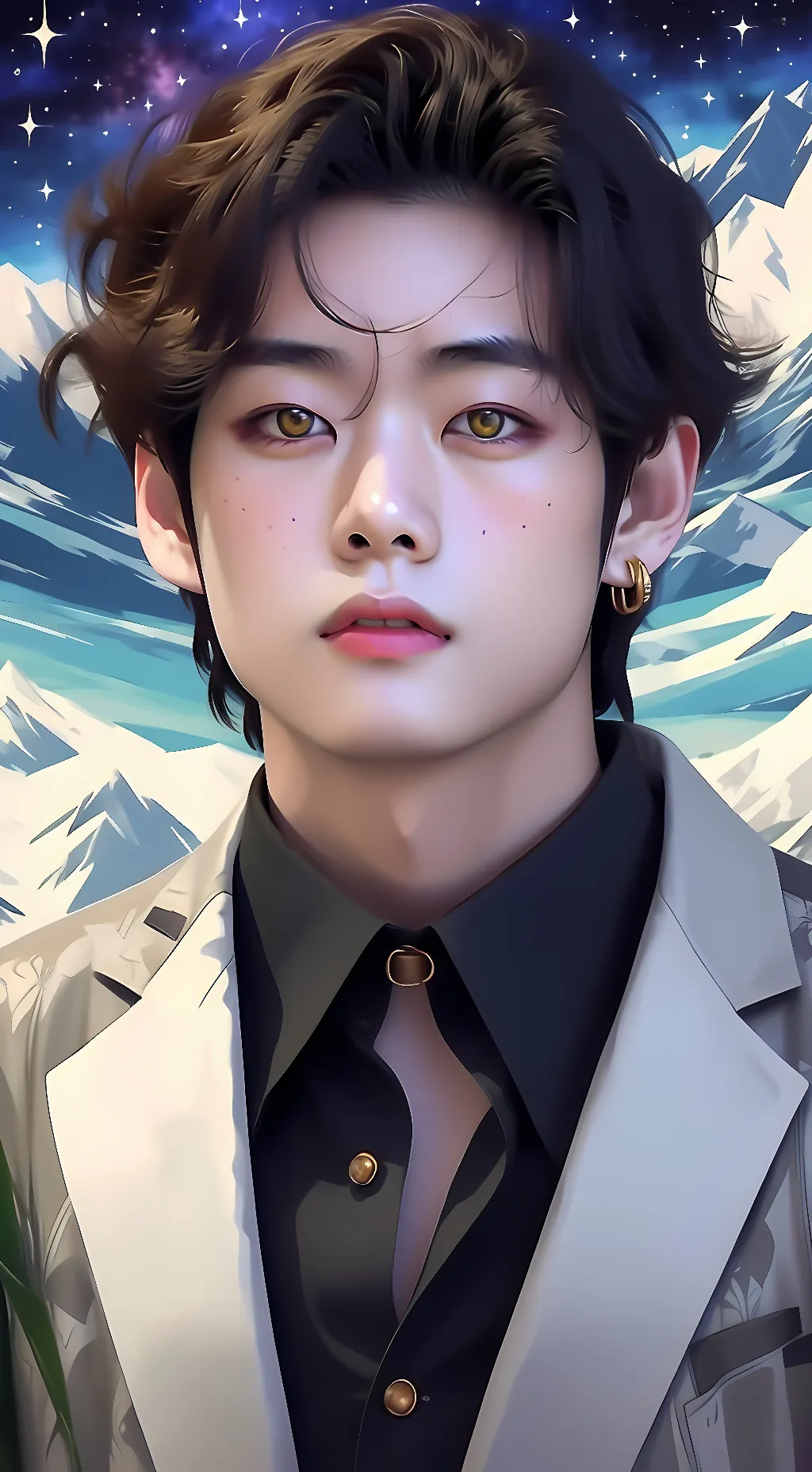 ai character: Taemin  background