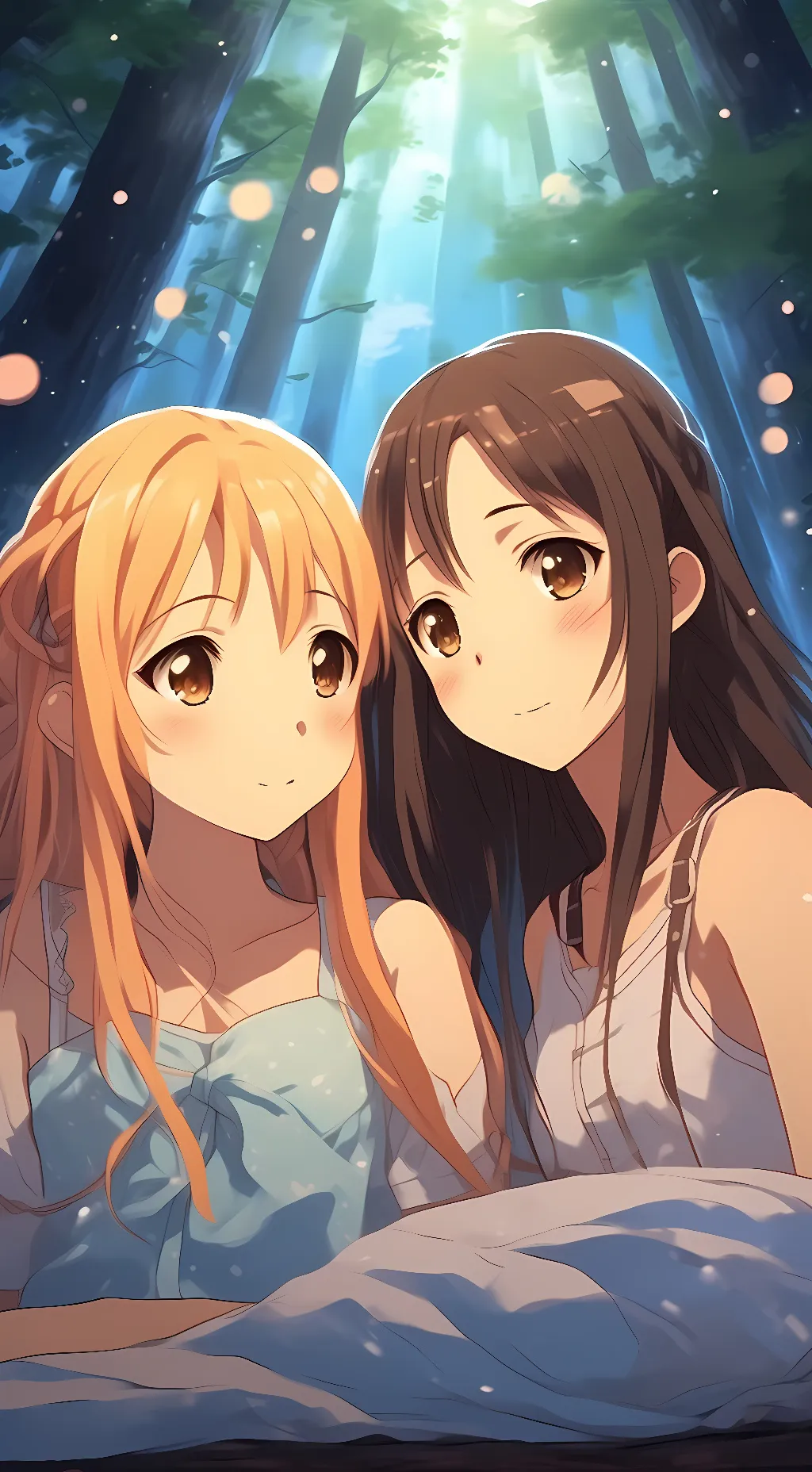ai character: Asuna and Yuuki background