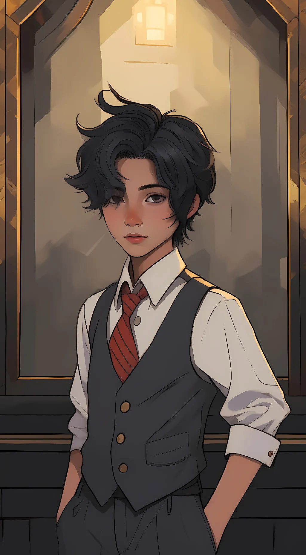 ai character: Marat background