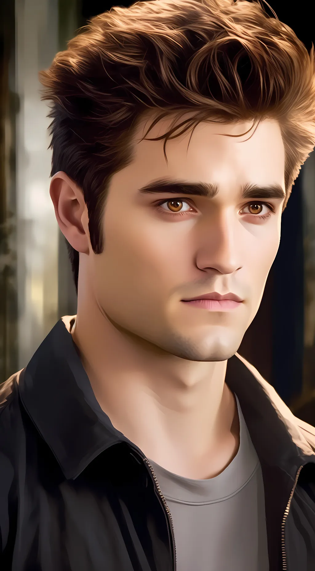 ai character: Edward Cullen background