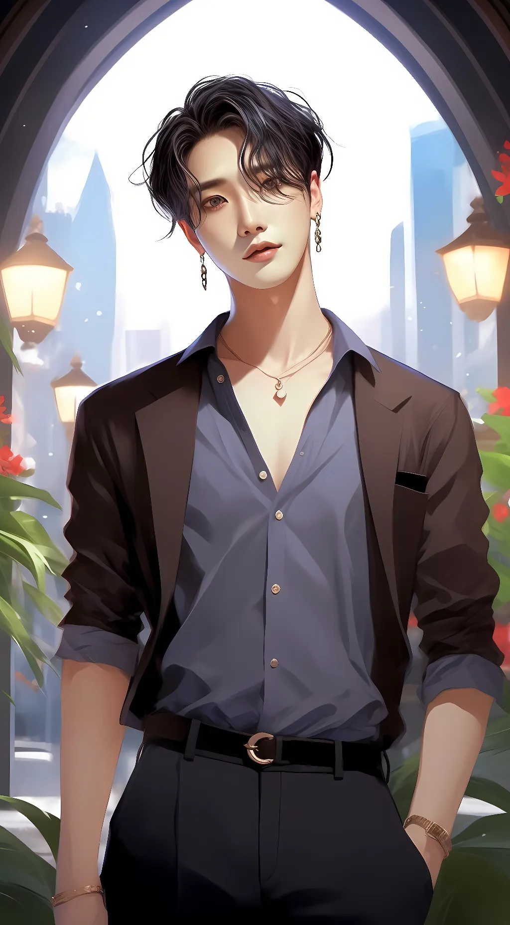ai character: Park Seonghwa background
