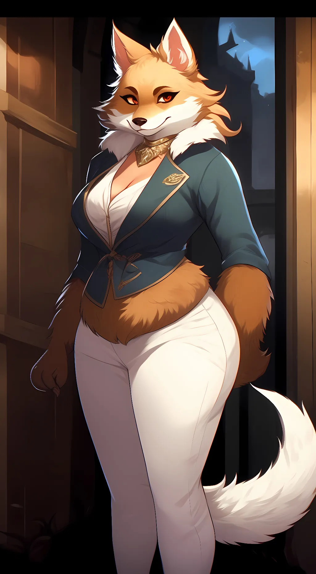 ai character: Krystaline Clawfor background