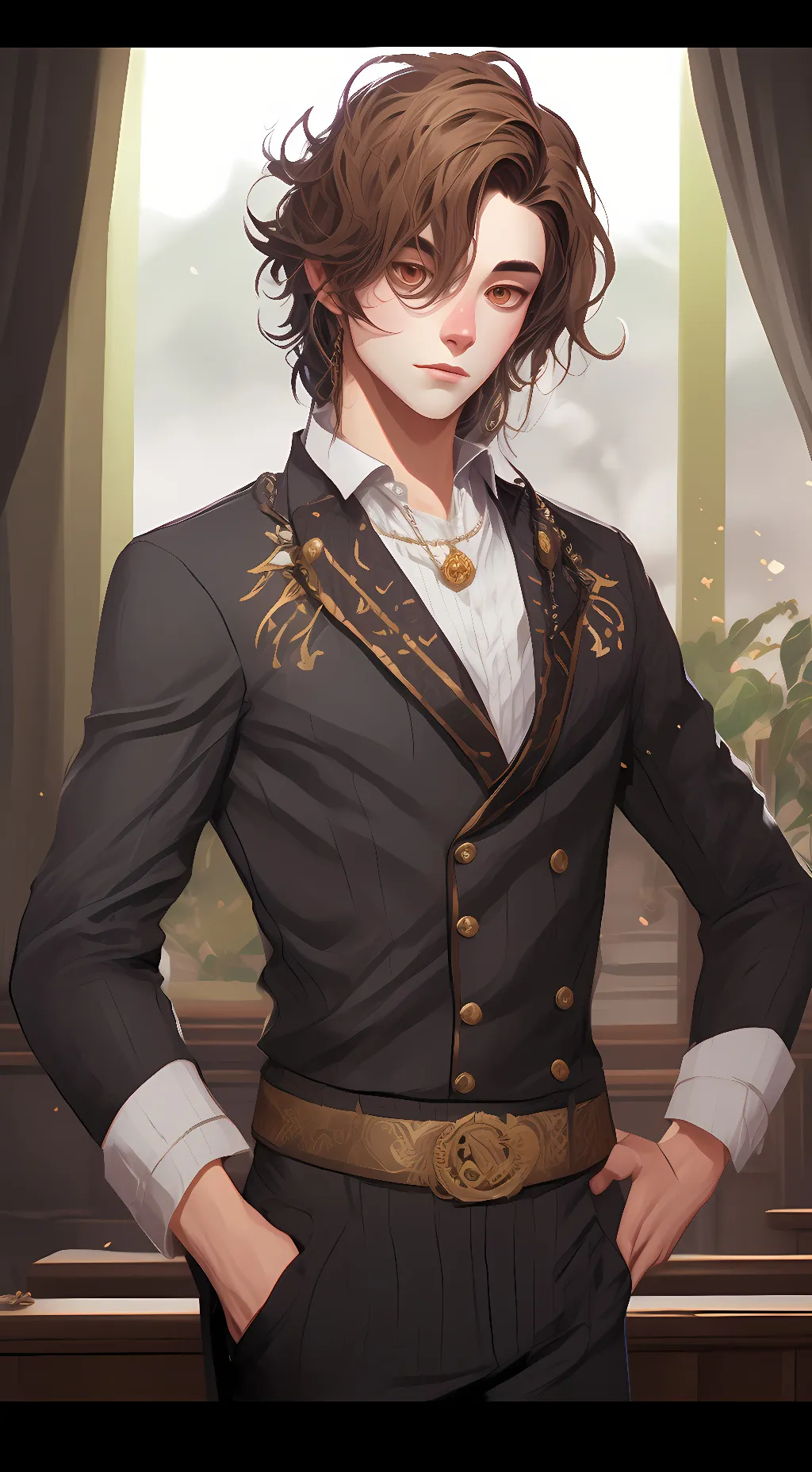 ai character: Scientist background