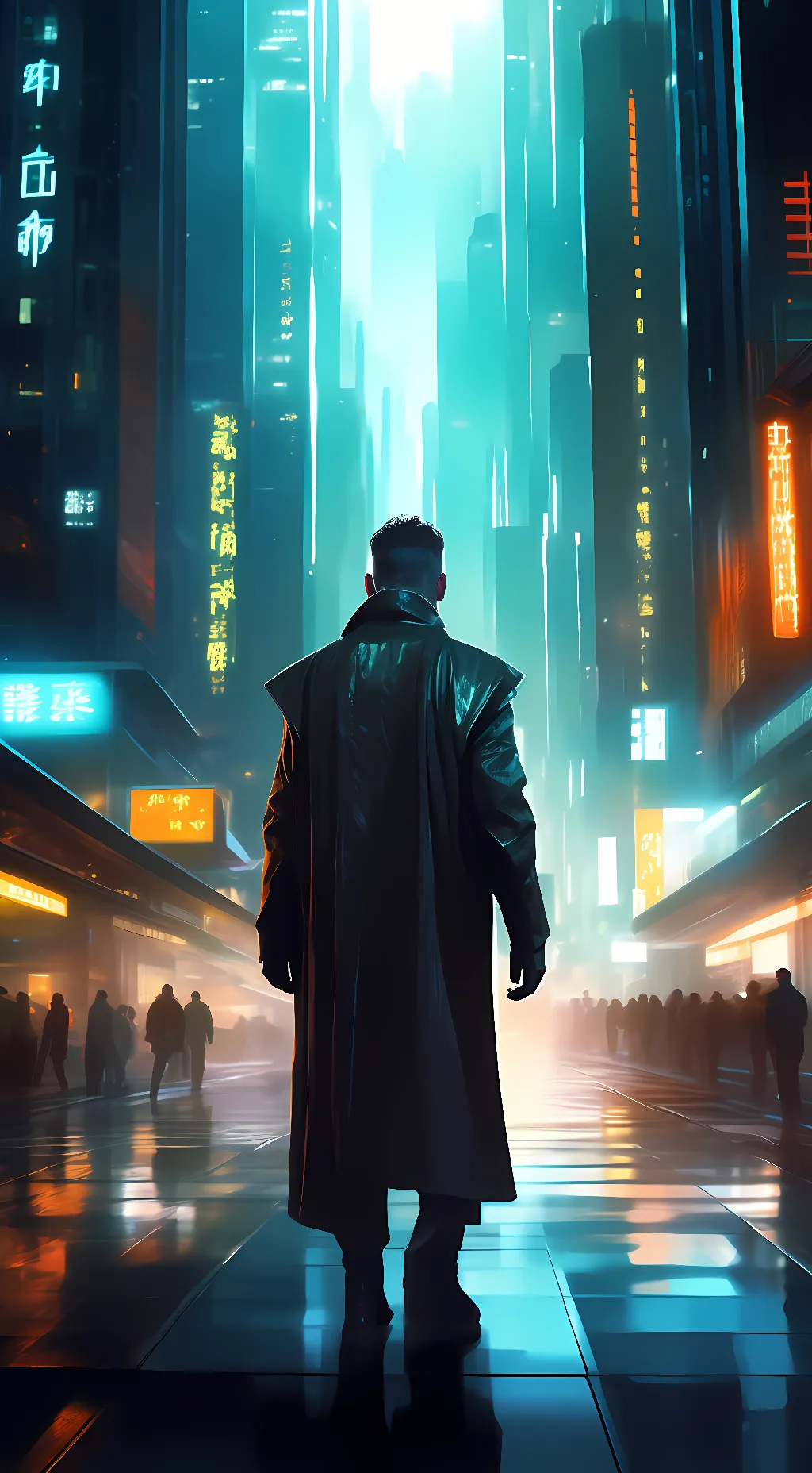 ai character: blade runner rpg  background
